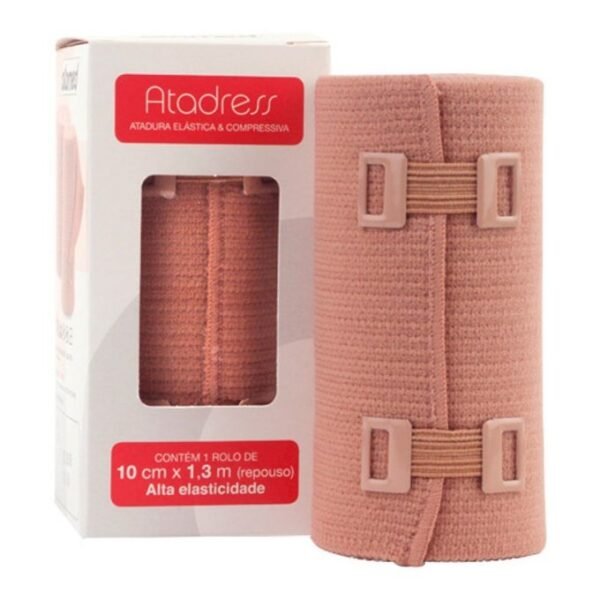 Atadura Elástica 10cm x 1,3m Atadress
