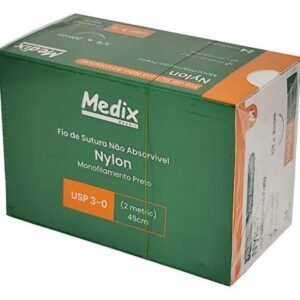 Fio de sutura cirúrgica Nylon CX/24 MEDIX