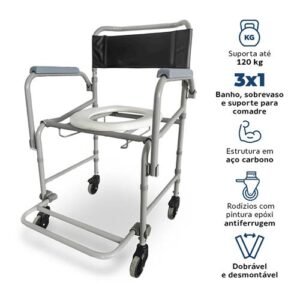CADEIRA BANHO DELLAMED D40