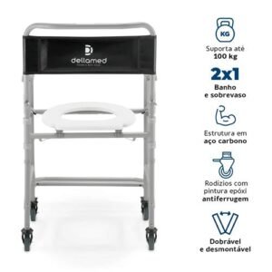 CADEIRA DE BANHO DELLAMED D30