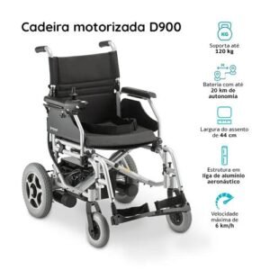 CADEIRA DE RODAS DELLAMED MOTORIZADA D-900