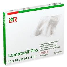 LOMATUELL GAZE PARAFINADA C/PART HIDROCOLOIDE 10X10 VENOSAN