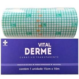 CURATIVO TRANSPARENTE VITALDERME 15CM X 10M