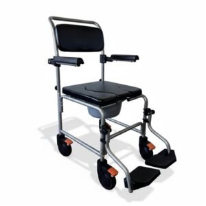 CADEIRA BANHO HIGIENICA ALUMINIO MODELO MONACO SUPERMEDY