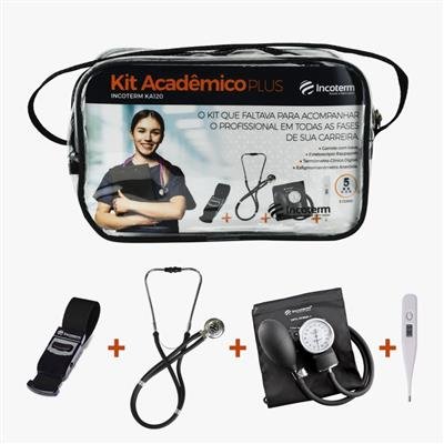 KIT ACADEMICO INCOTERM PLUS KA120 PRETO