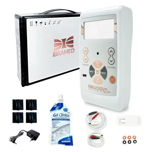 TENS + FENS 2 CANAIS PORTATIL IBRAMED