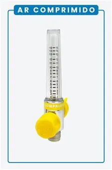 FLUXOMETRO HAOXI P/ AR COMPRIMIDO