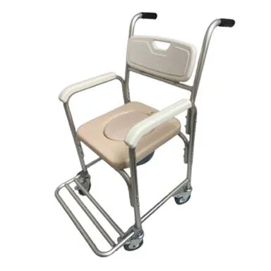 CADEIRA BANHO SUPERMEDY EM ALUMININO MODELO S40 CAP 130KG