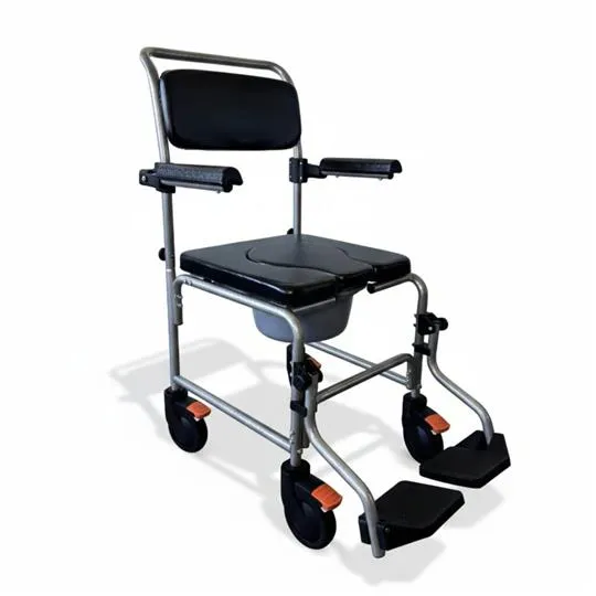 CADEIRA BANHO HIGIENICA ALUMINIO MODELO MONACO SUPERMEDY