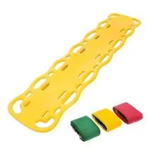 PRANCHA DE POLIETILENO + CINTO ADULTO RESGATE