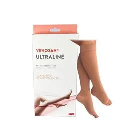 MEIA 3/4 VENOSAN (20-30) 4000 ( G.CURTA ) PE ABERTO